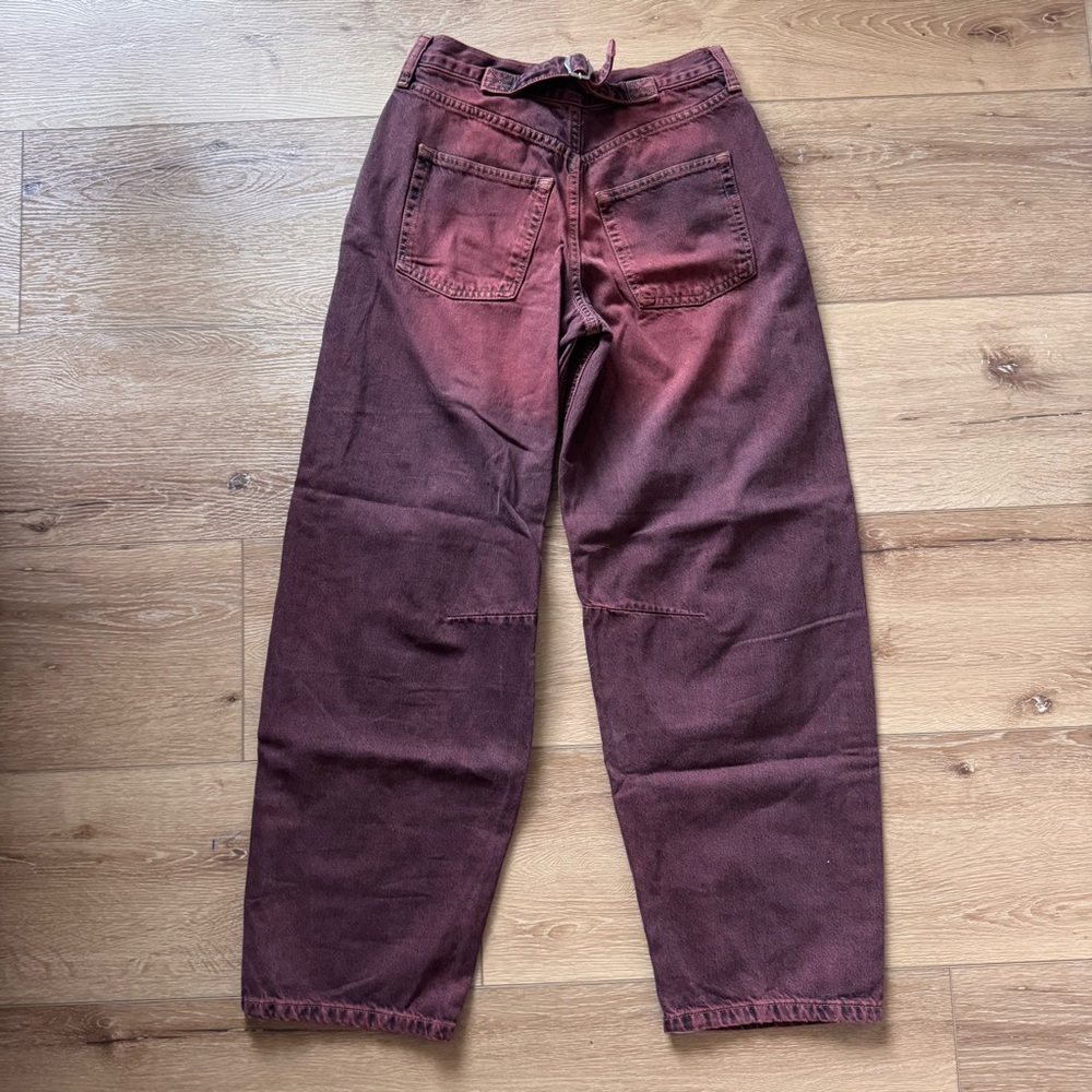 URBAN OUTFITTERS BDG Logan Buckle Essential Baggy Boyfriend Jeans size 26 - Picture 4 of 4
